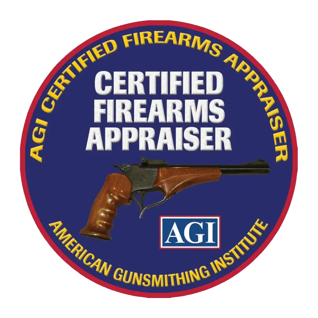 AGI Firearms Appraiser certification for professional firearm valuation services