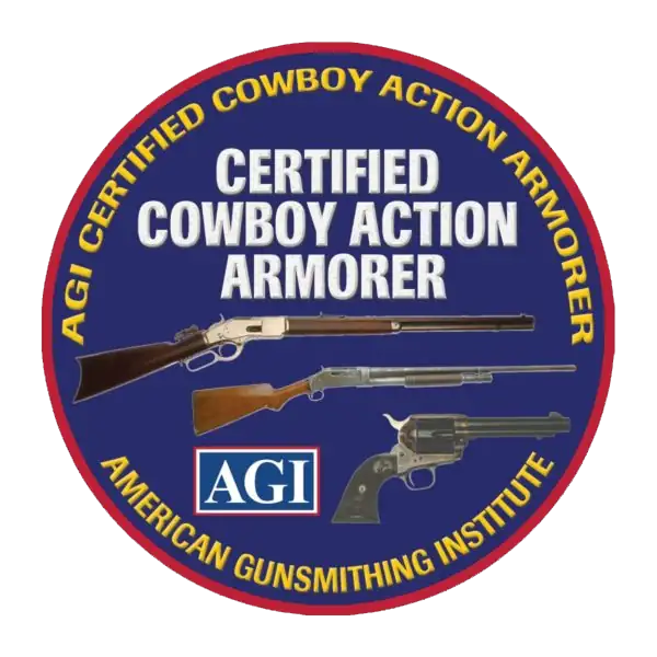 AGI Cowboy Action Armorer certification for historical firearm expertise